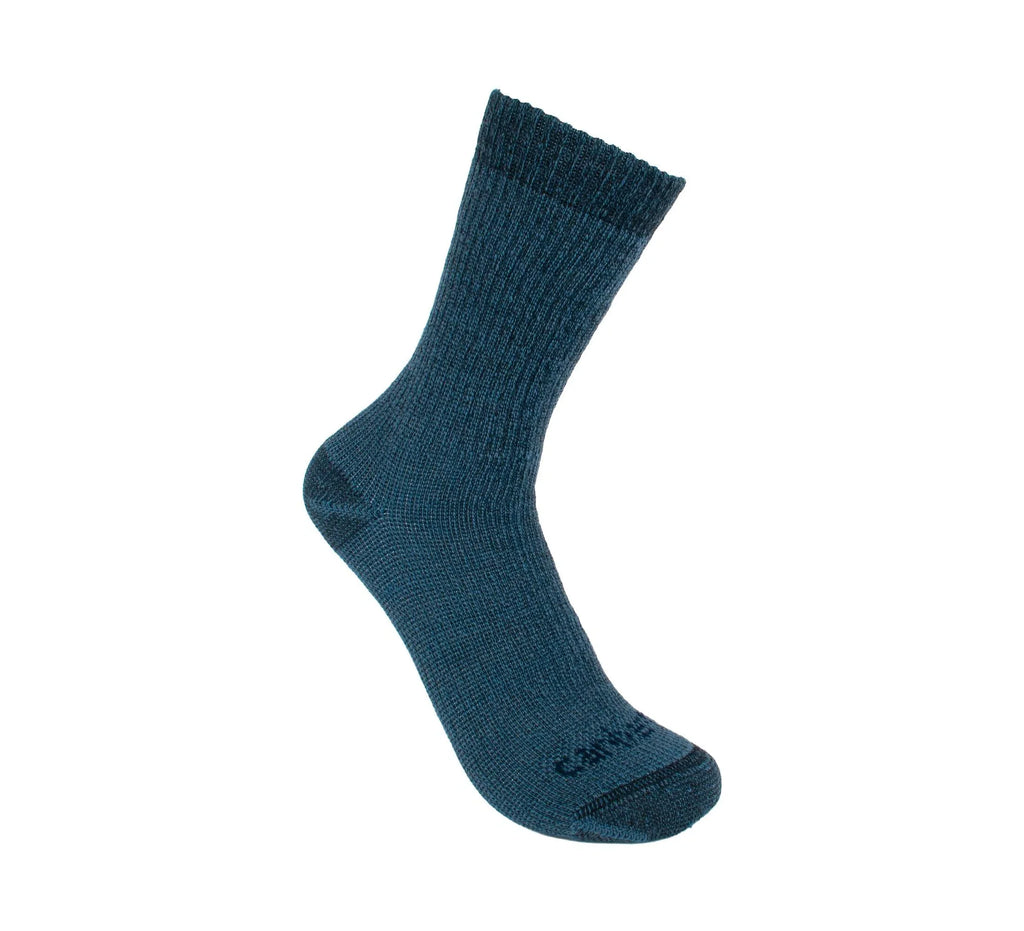 Women's Cushioned Wool Blend Crew Socks, 4-Pack