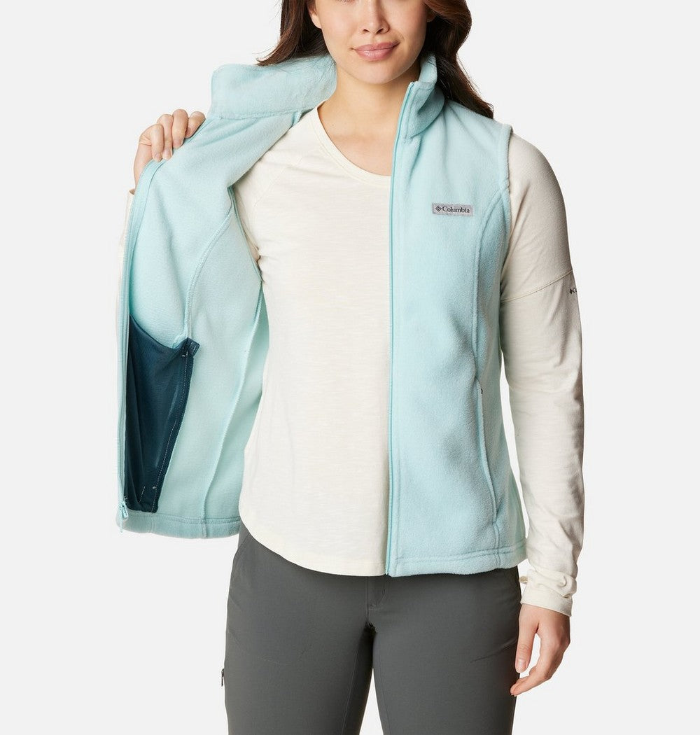Women's Fleece Vest - Chalk