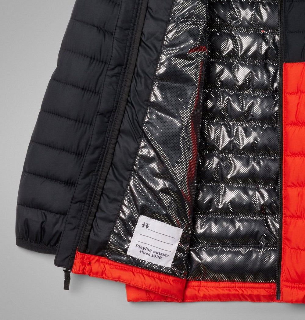 Boys' Hooded Insulated Puffer Jacket - Orange