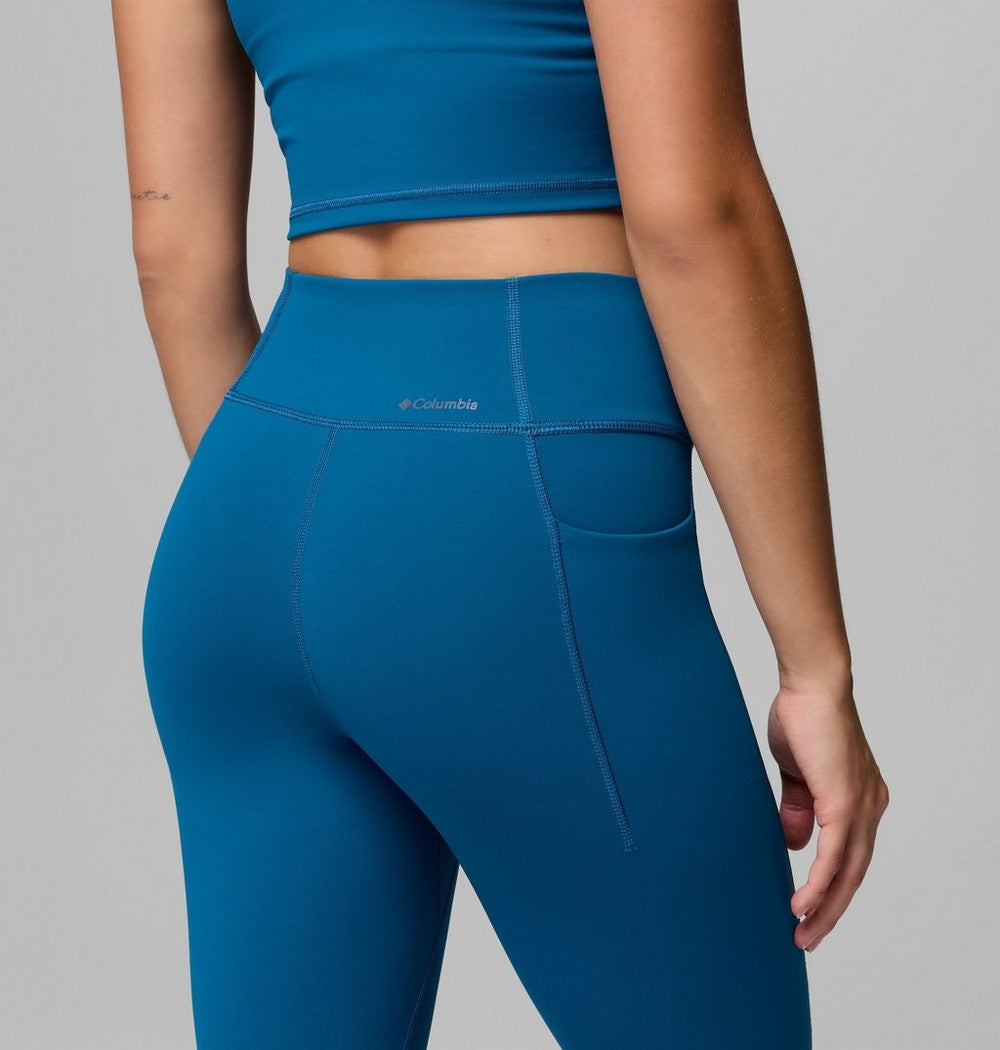 Women's High-Waisted Sun Leggings - Blue
