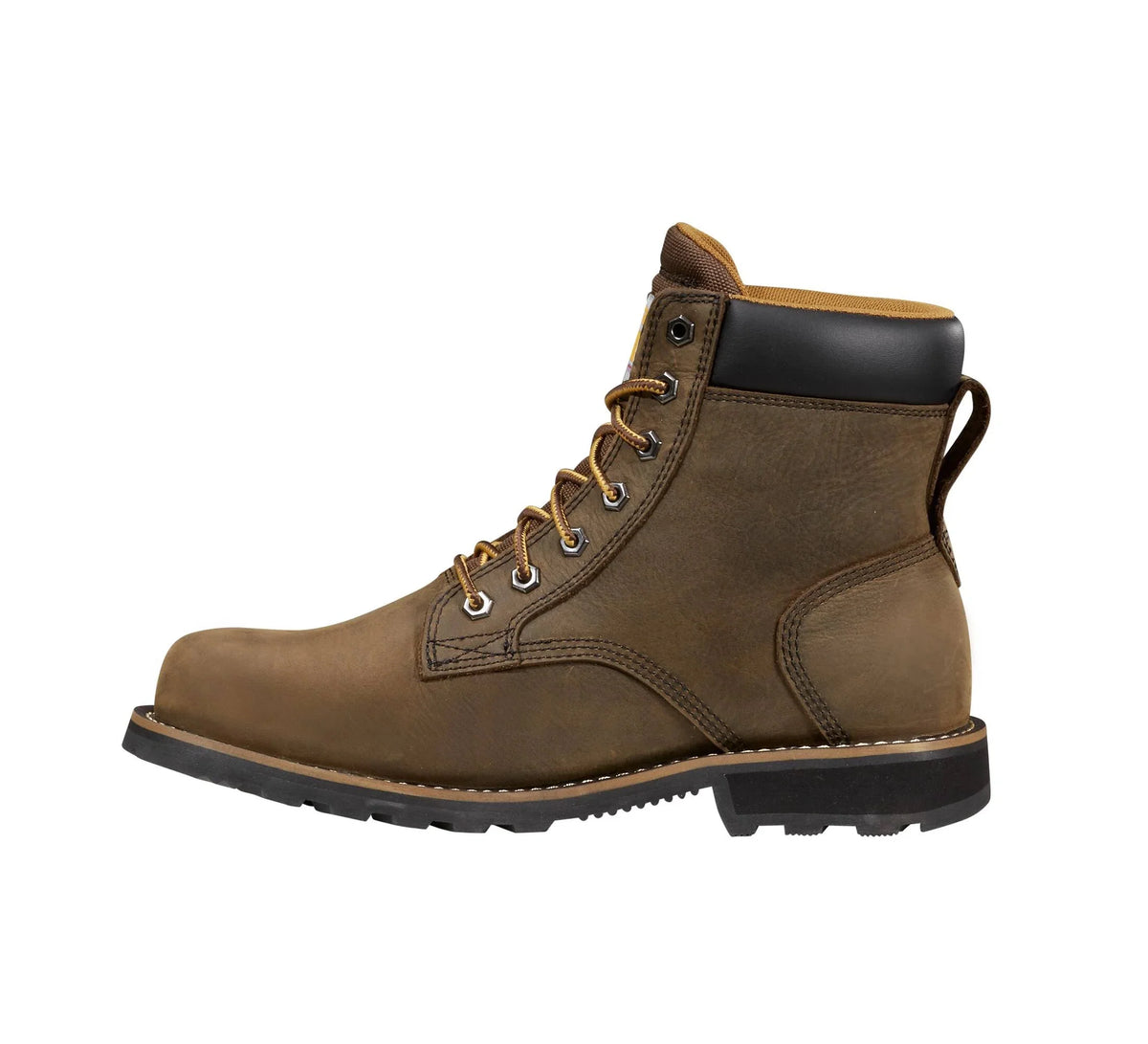 6-Inch Water-Resistant Work Boot - Dark Brown