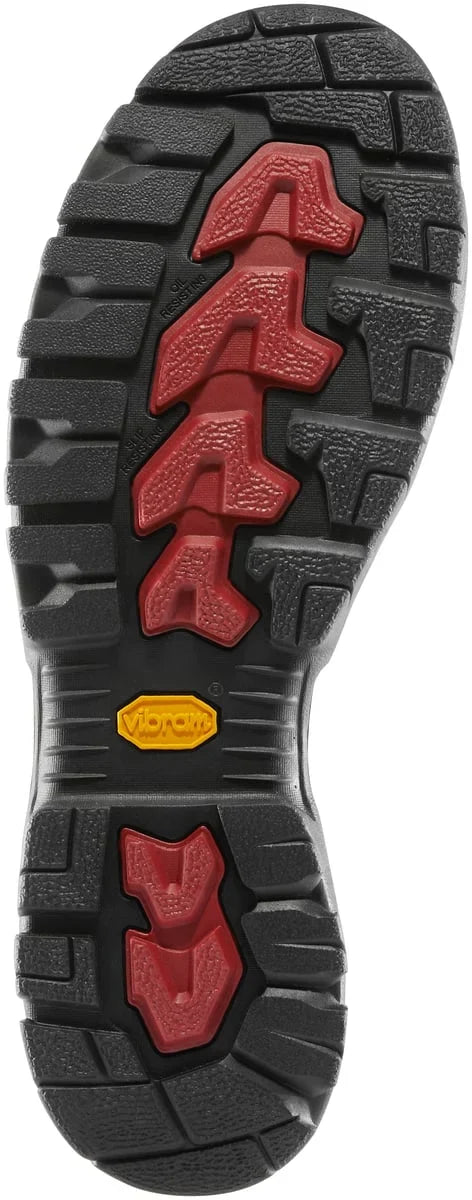 Men's Waterproof Composite Toe Work Boot - Brown Red