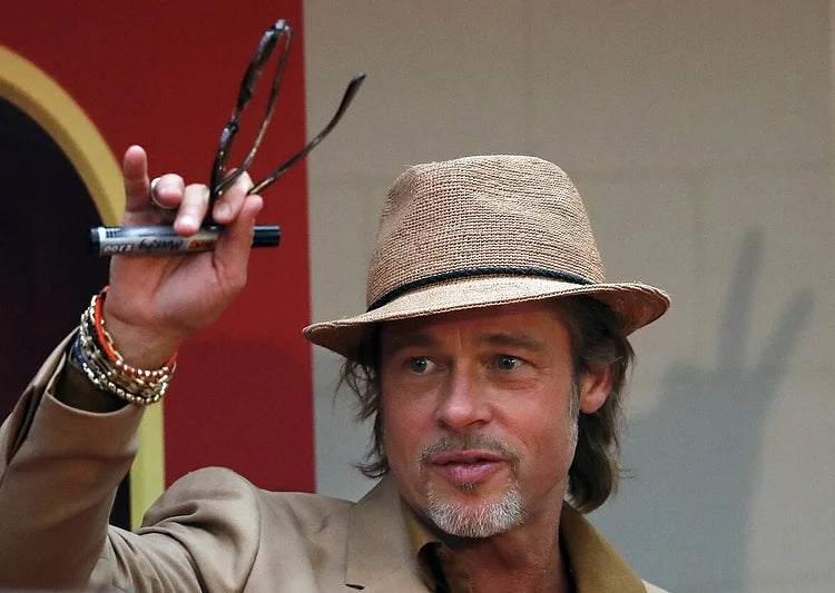  same style!】Can be rolls up for packing- Goorin Bros Morning Glory Raffia Straw Trilby Fedora