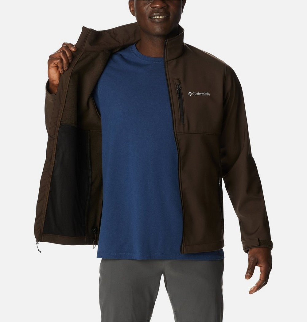 Men's Big Softshell Jacket - Grey