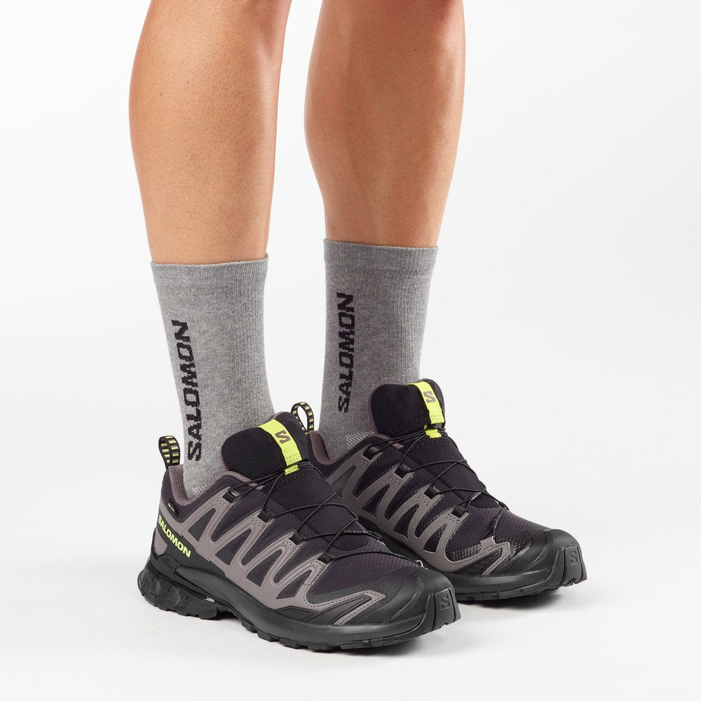 Men's Waterproof Trail Running Shoes - Gray