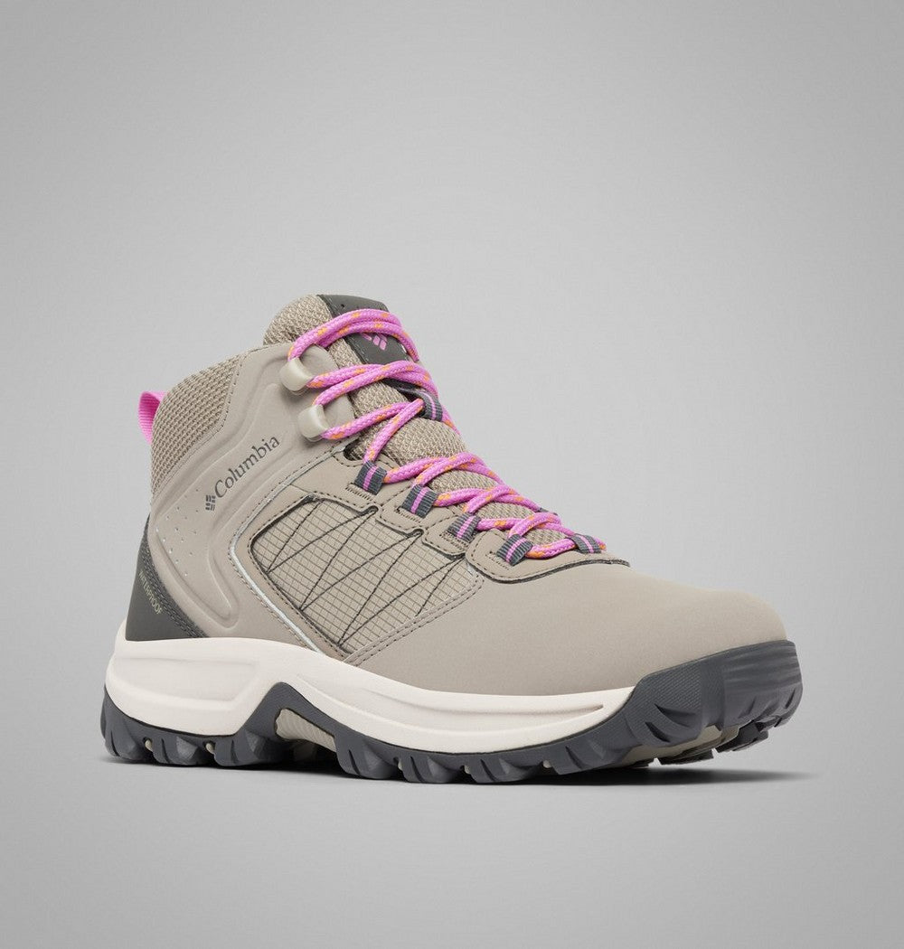 Women's Wide Waterproof Hiking Boots - Taupe