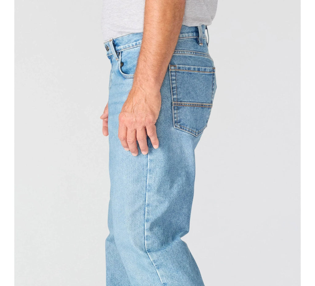 Men's Loose Straight Stretch Work Jeans - Weld