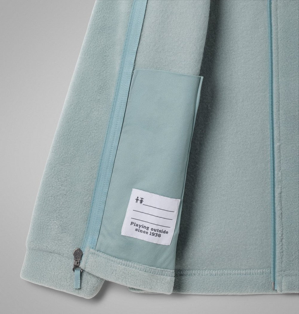 Boys' Hooded Fleece Jacket - Green