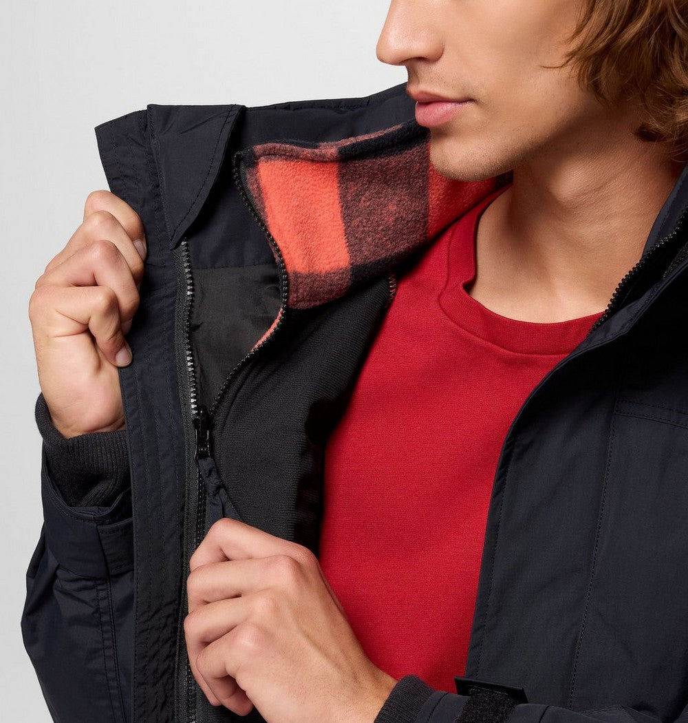 Men's 3-In-1 Fleece Lined Jacket - Blue