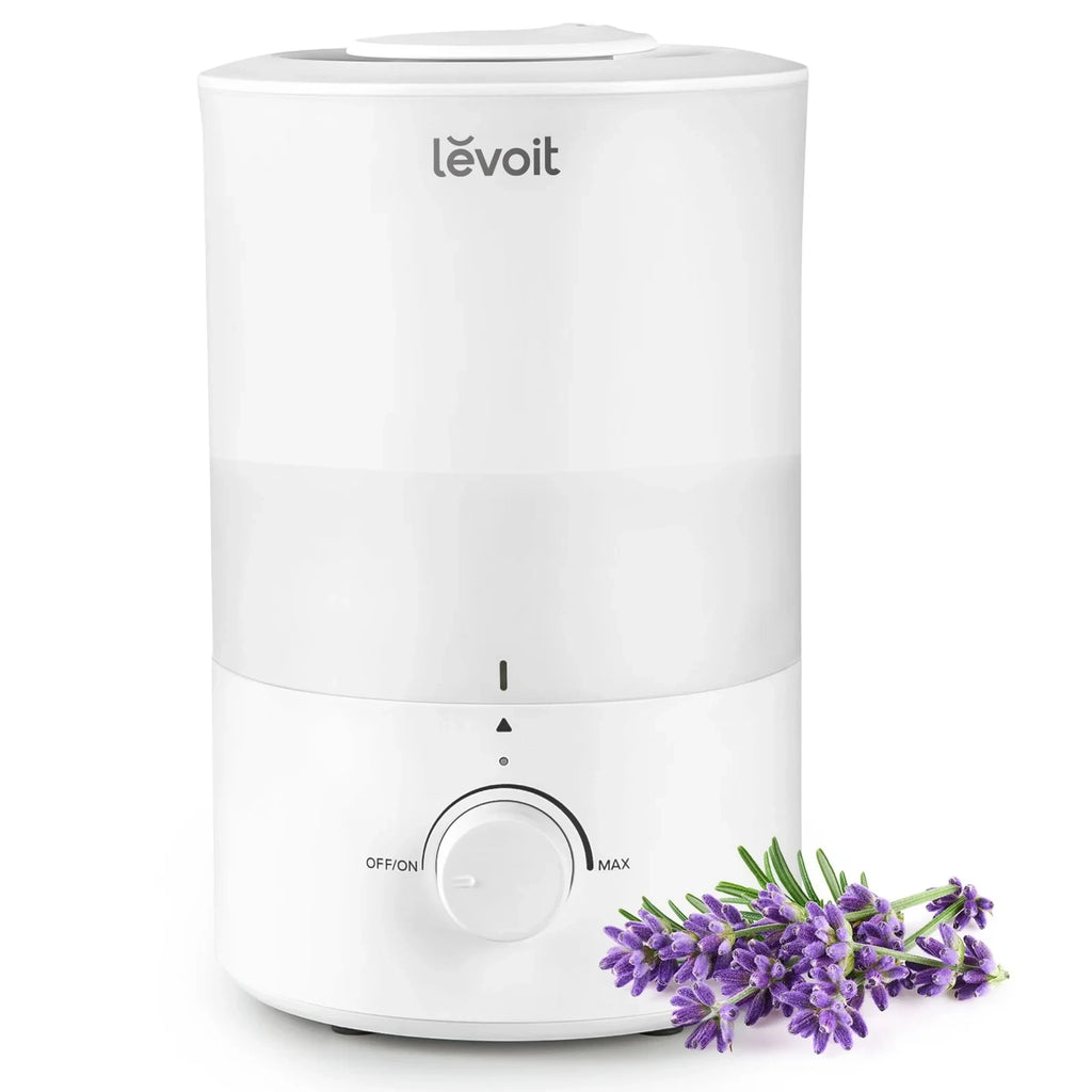 Top-Fill Ultrasonic Cool Mist Humidifier - White