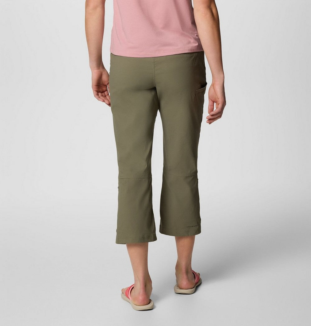 Women's UPF 50 Hiking Capris - Tan