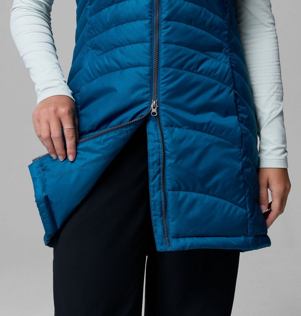 Women's Long Insulated Vest - Sage