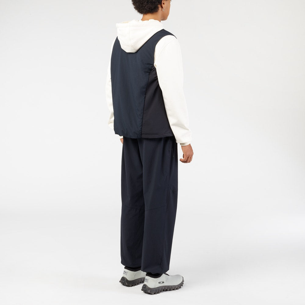 Suede Winter Slip-On Clog - Black
