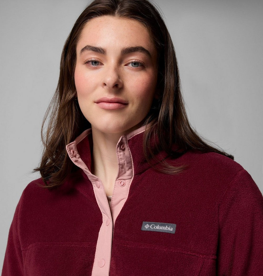 Women's Half-Snap Fleece Pullover - Navy