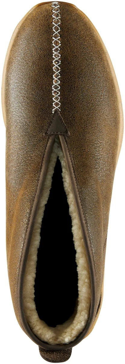 Women's Shearling Slip-On Ankle Boot - Chestnut