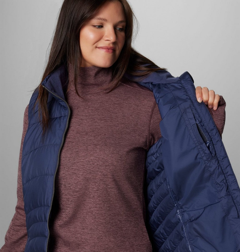 Women's Long Insulated Vest - Sage