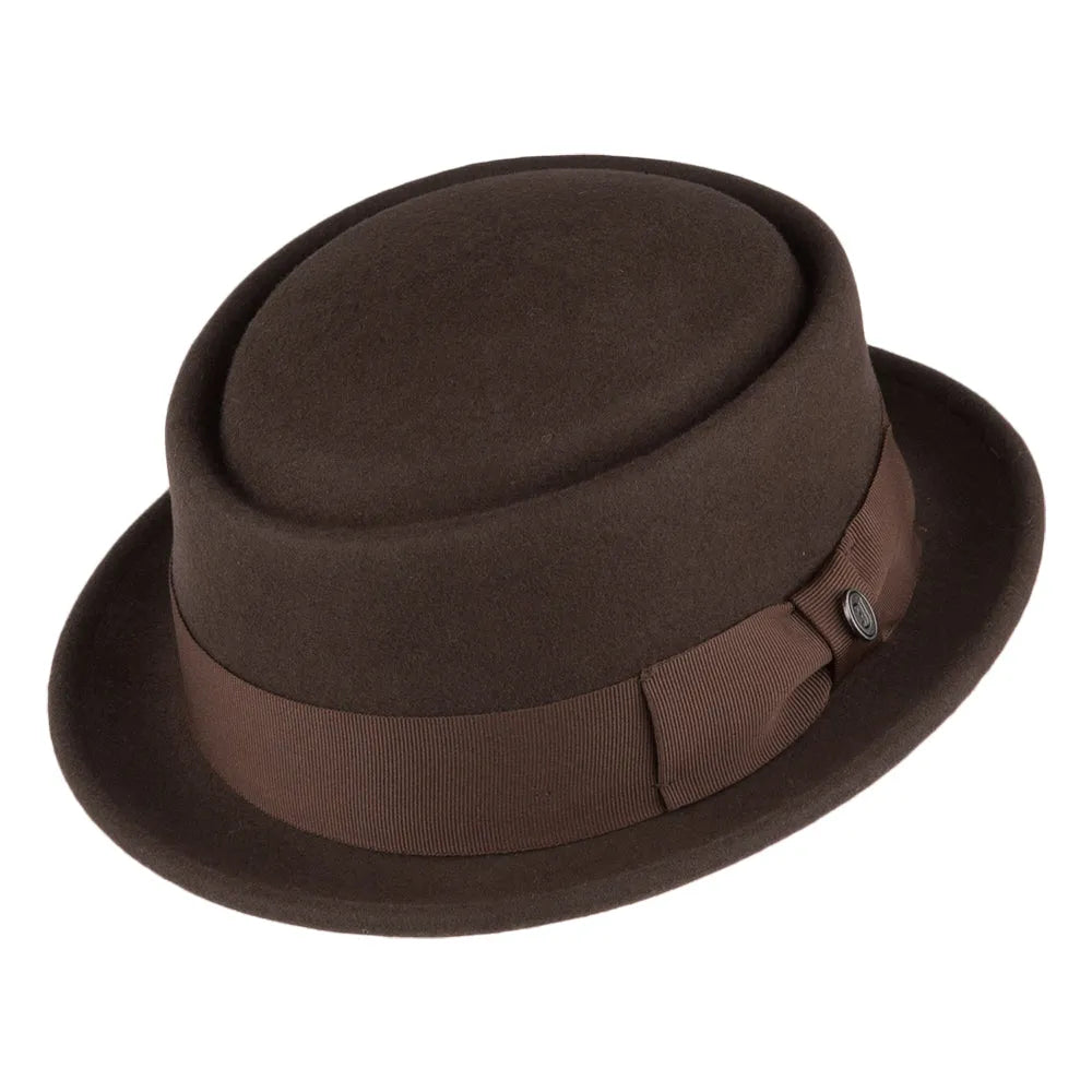 Thread Jaxon & James Crushable Wool Pork Pie Hat - Brown