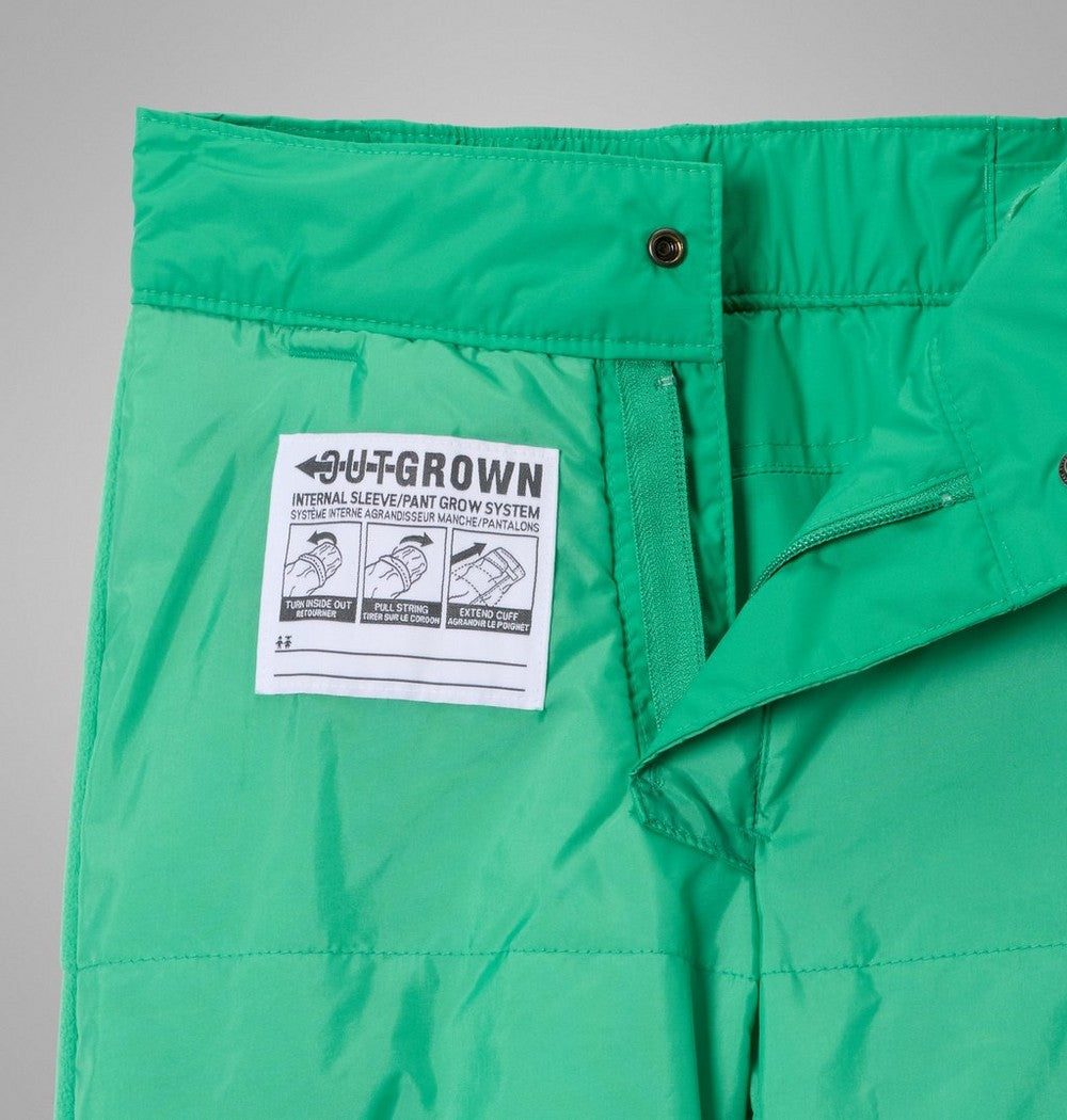 Boys' Insulated Waterproof Snow Pants - Lime