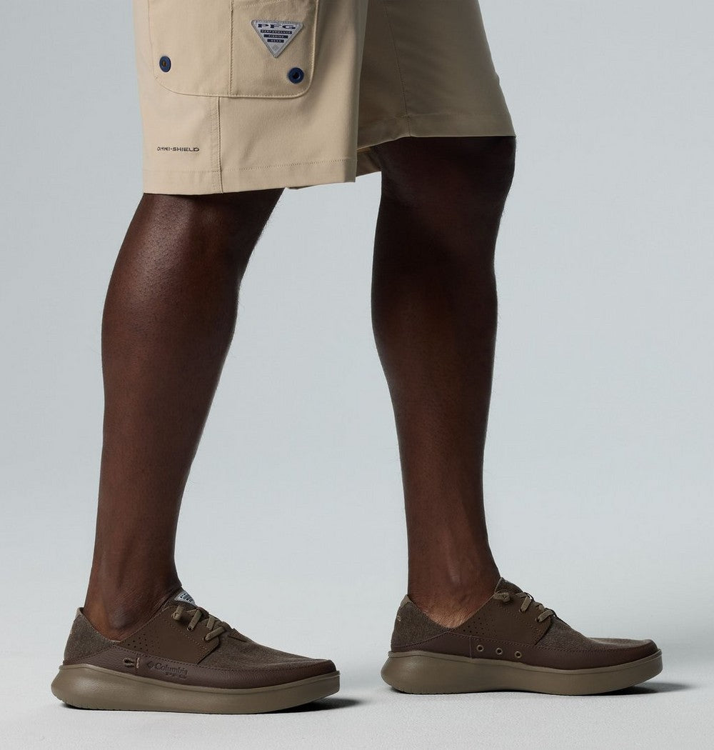 Men's Relaxed Boat Shoe - Blue and White
