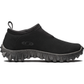 Suede Winter Slip-On Clog - Black