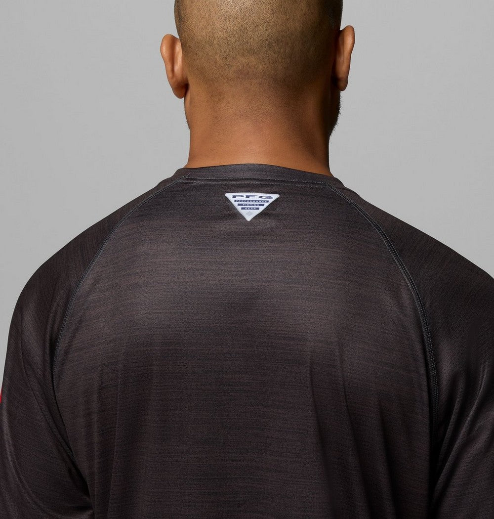 Men's Heathered UPF 50 Team Shirt - Gray