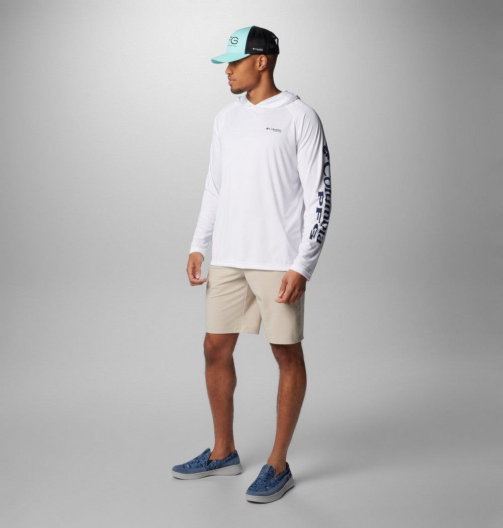 Men's Long-Sleeve Sun Hoodie - Gray