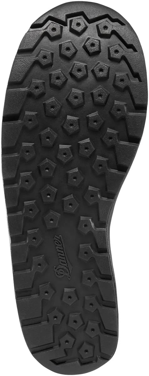 Men's 8-Inch Polishable Military Boot - Black