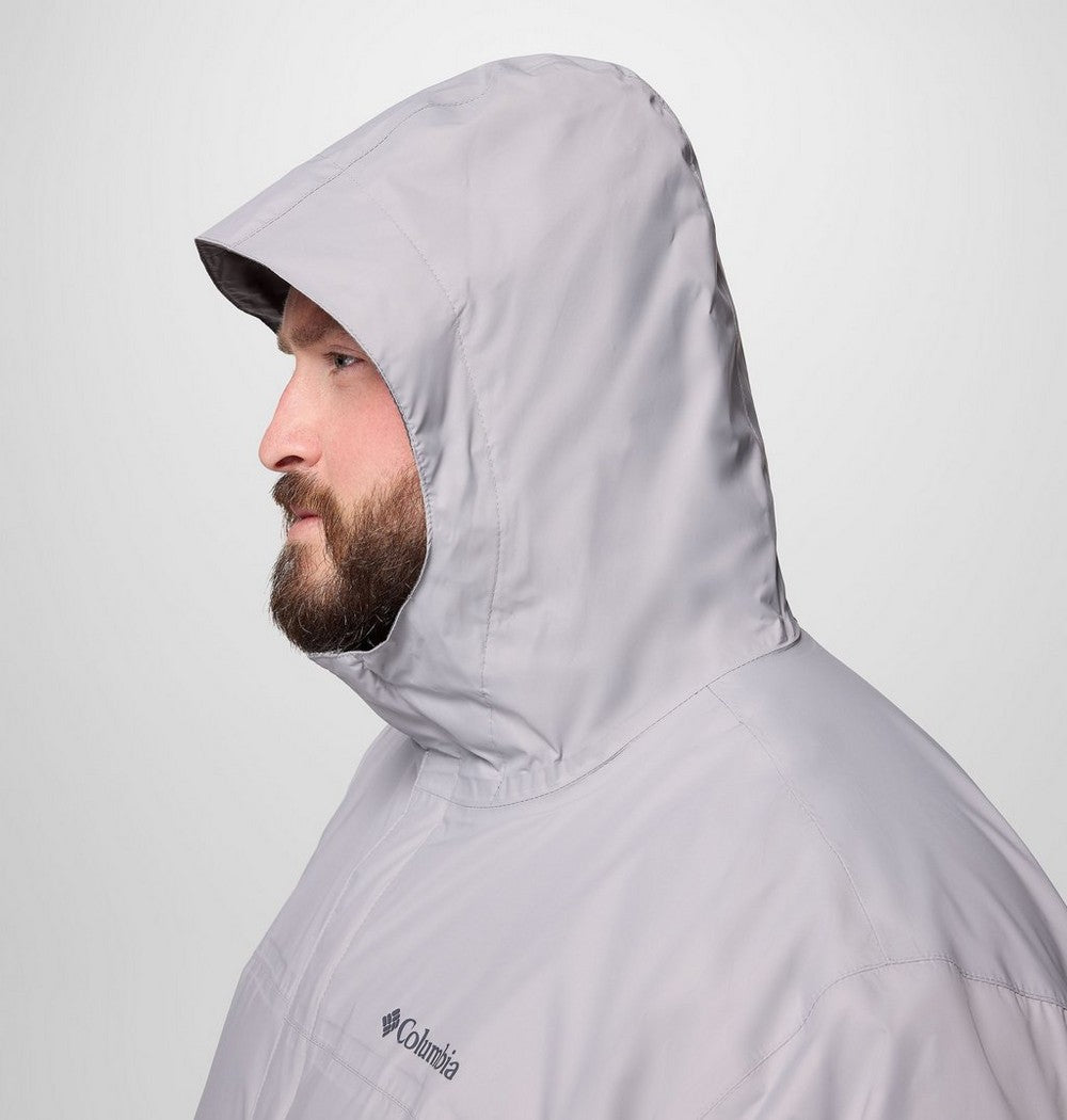 Men's Big Seam-Sealed Rain Jacket - Blue