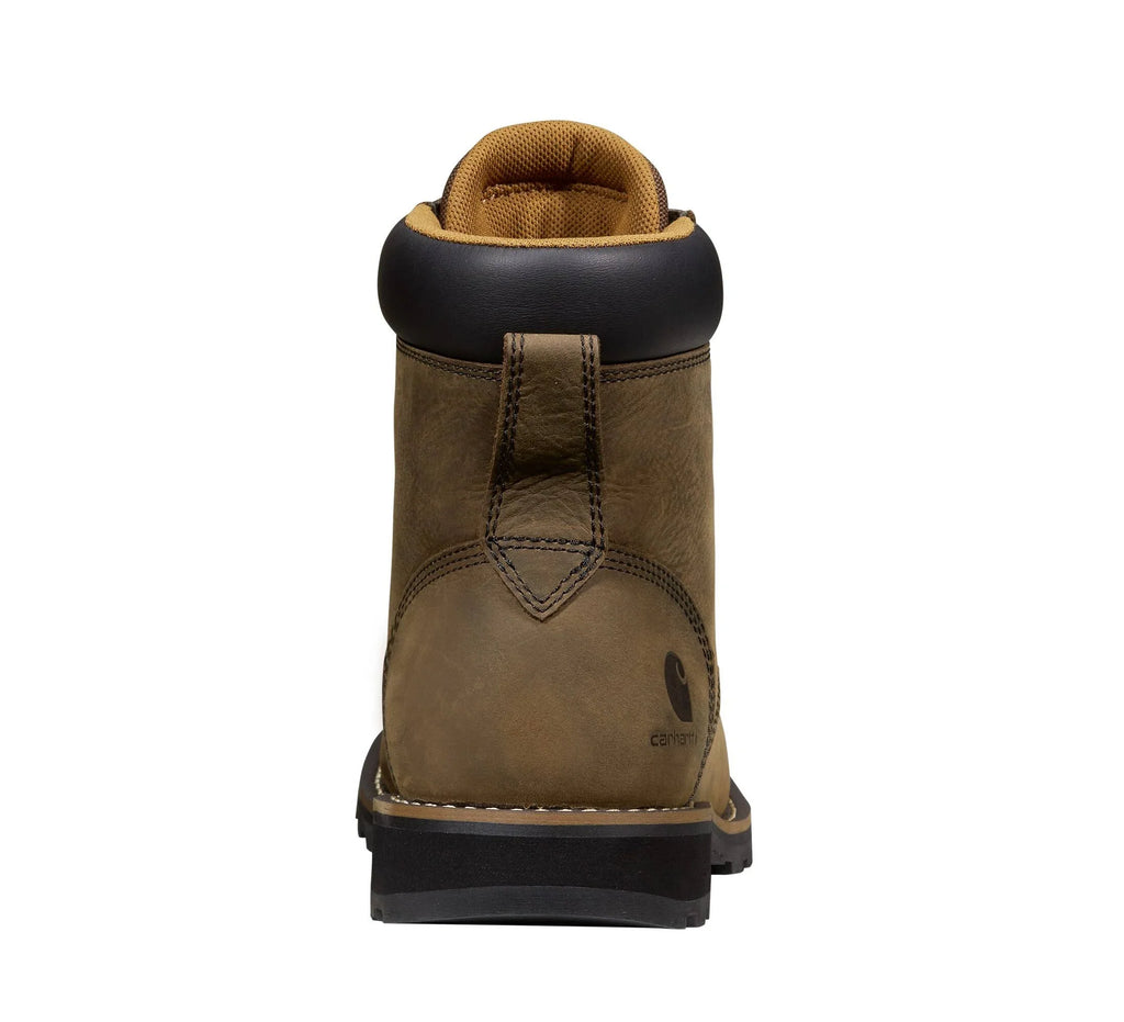 6-Inch Water-Resistant Work Boot - Dark Brown