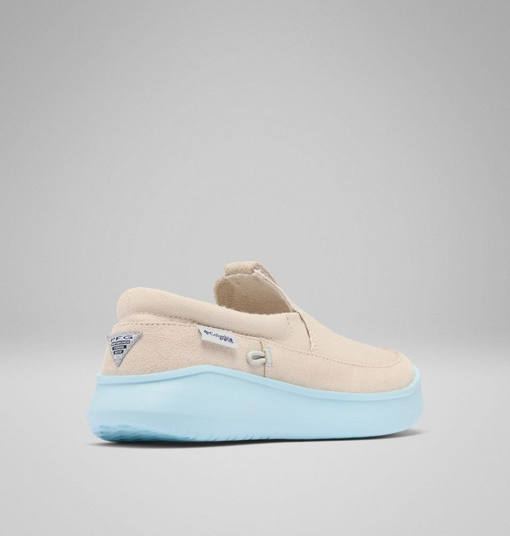 Women's Canvas Deck Shoe - Tan