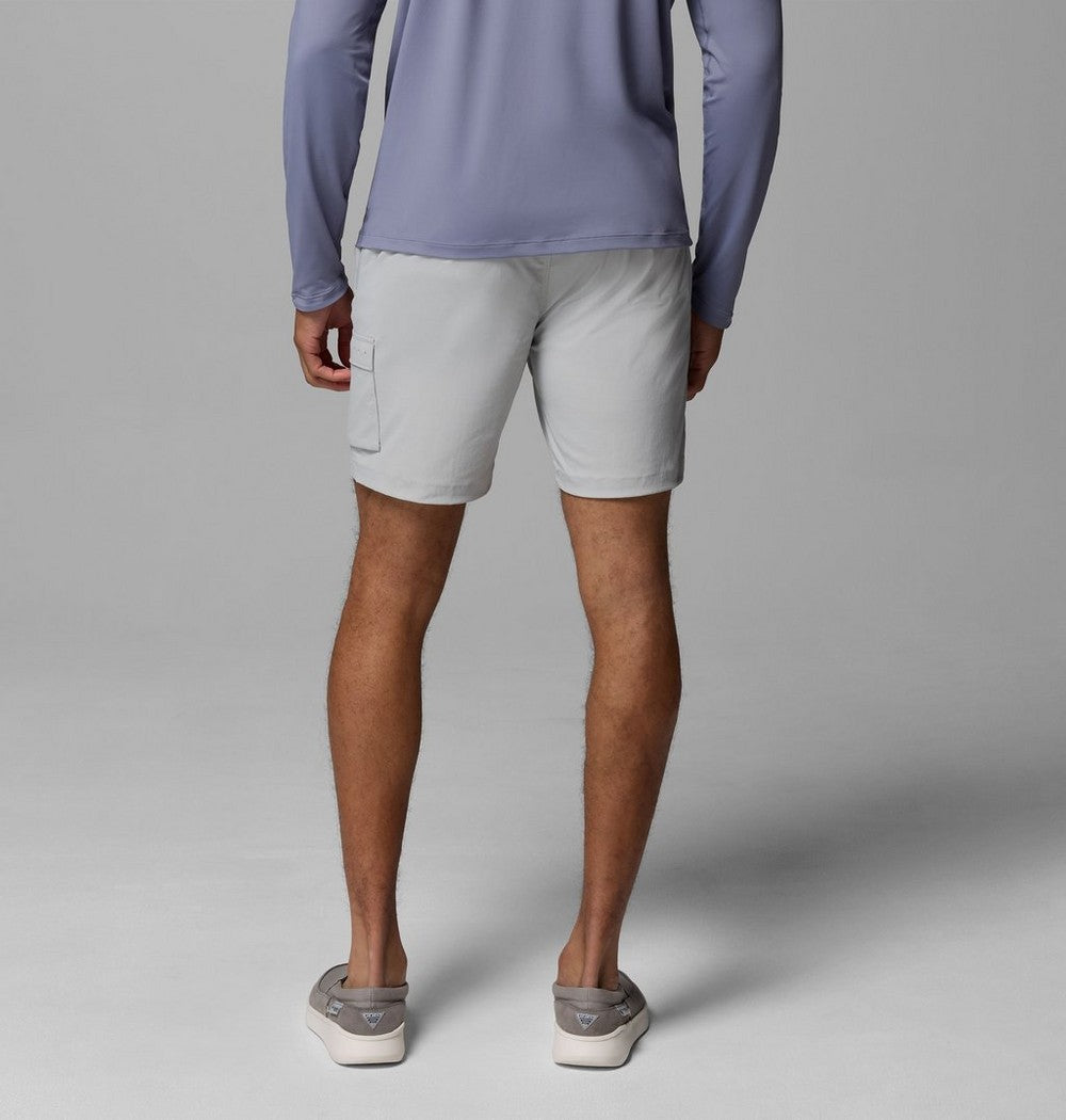 Men's Stretch Fishing Shorts - Cool Grey