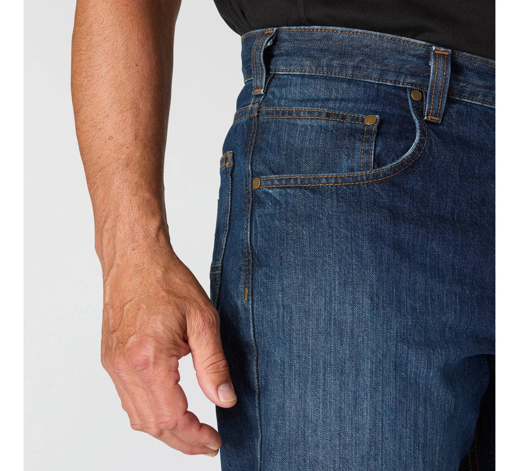 Men's Relaxed Straight Work Jeans - Deep Creek