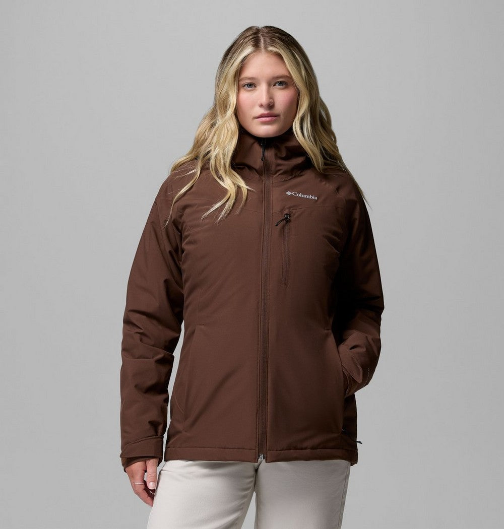 Women's 3-In-1 Waterproof Jacket - Brown