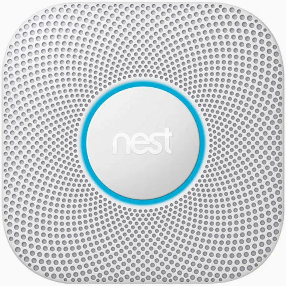 Google Nest Protect 2nd Gen Wired Smoke & CO Alarm With Voice Alerts And Phone Notifications