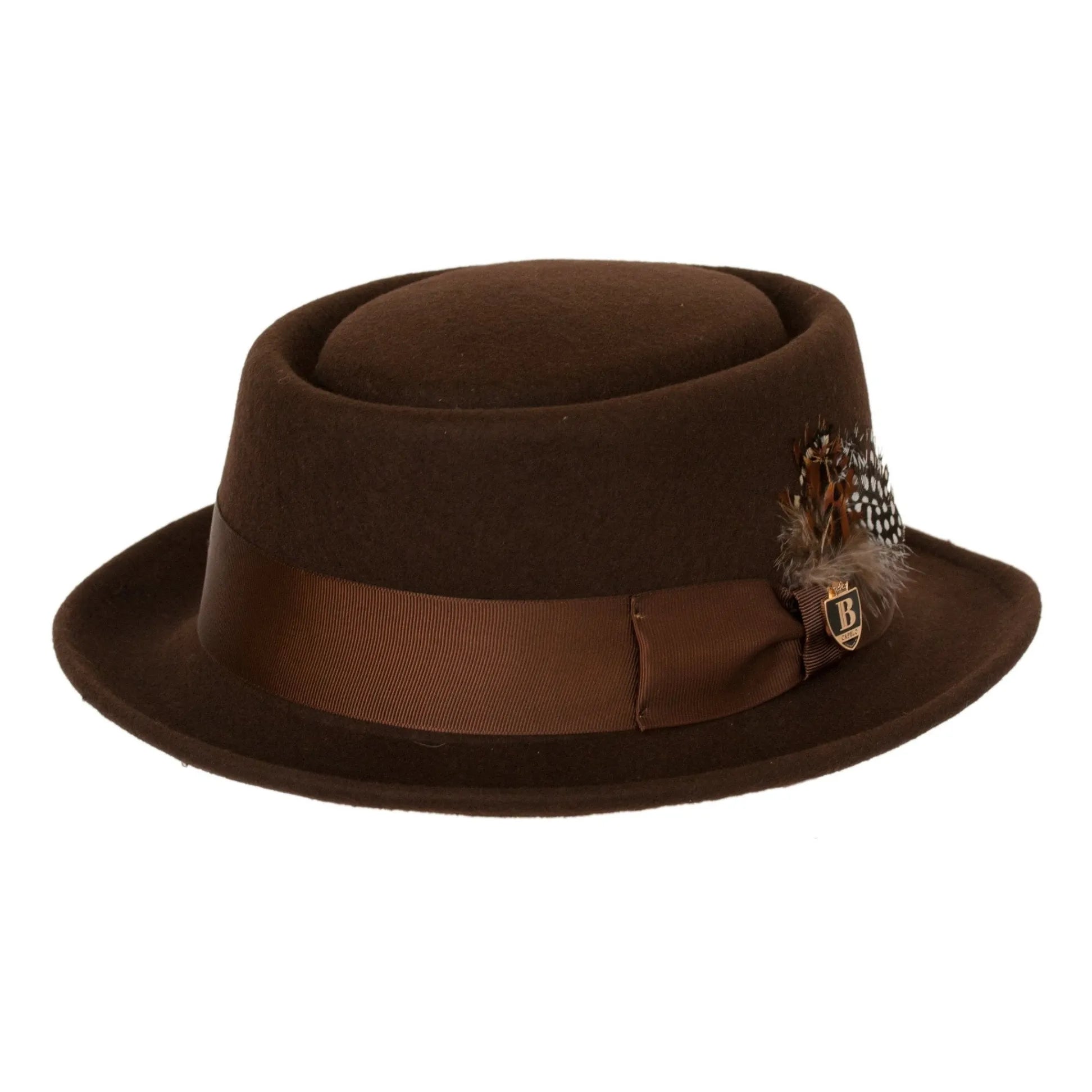 Thread Timeless Classic Wool Pork Pie - Brown
