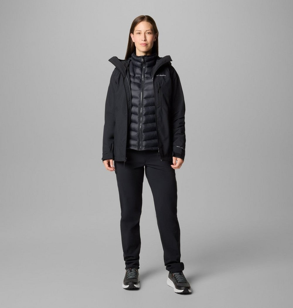 Women's 3-In-1 Waterproof Jacket - Brown