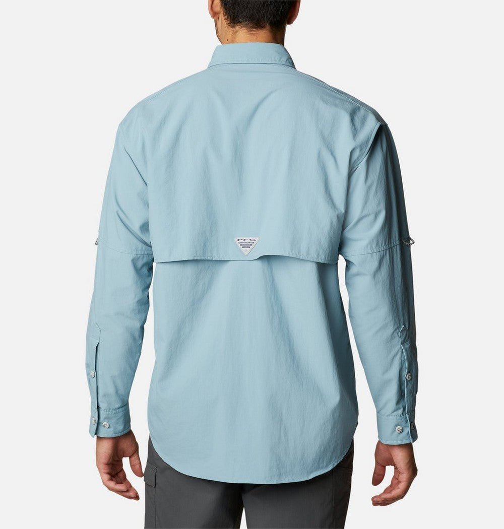 Men's Tall Long-Sleeve Vented Fishing Shirt - Gray