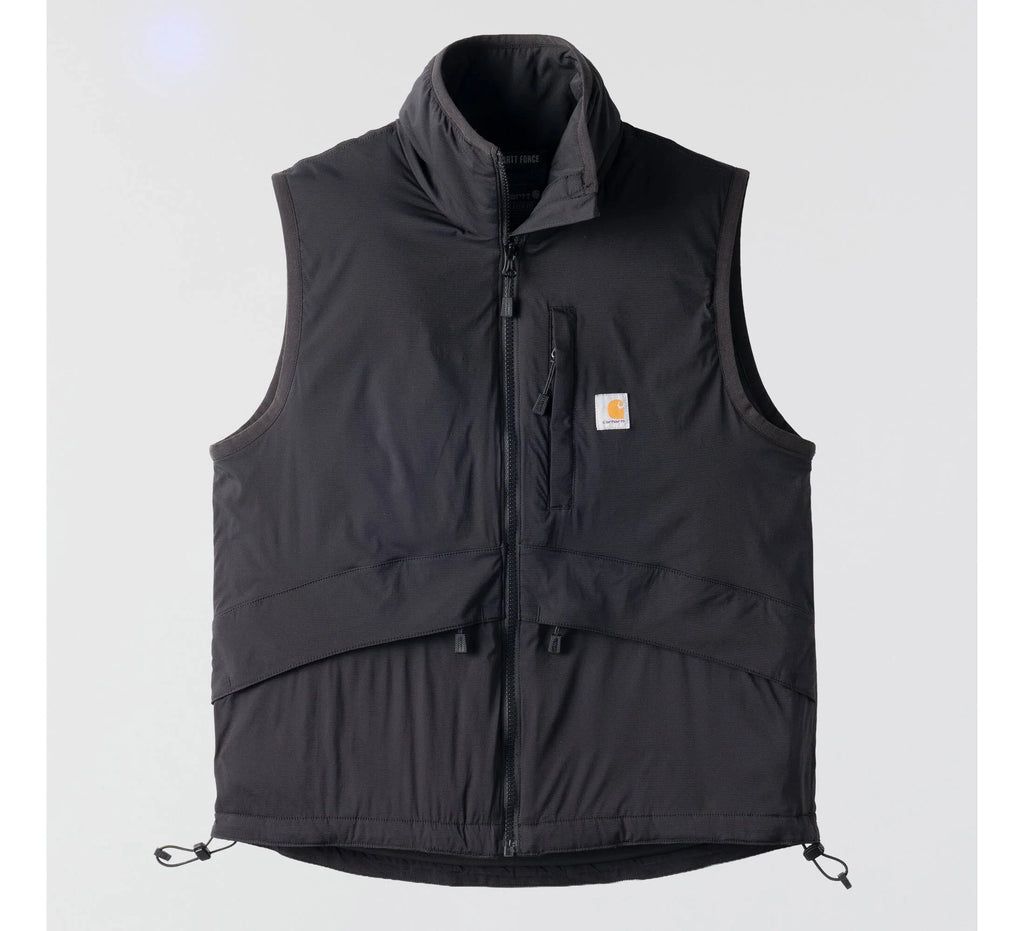 Women's Insulated Hooded Vest - Black