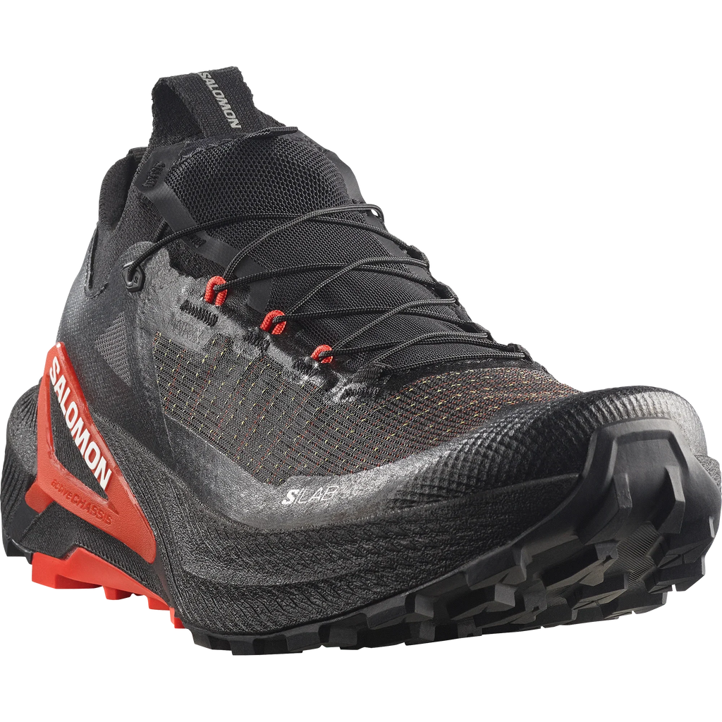 Technical Trail Running Shoes - Black Red