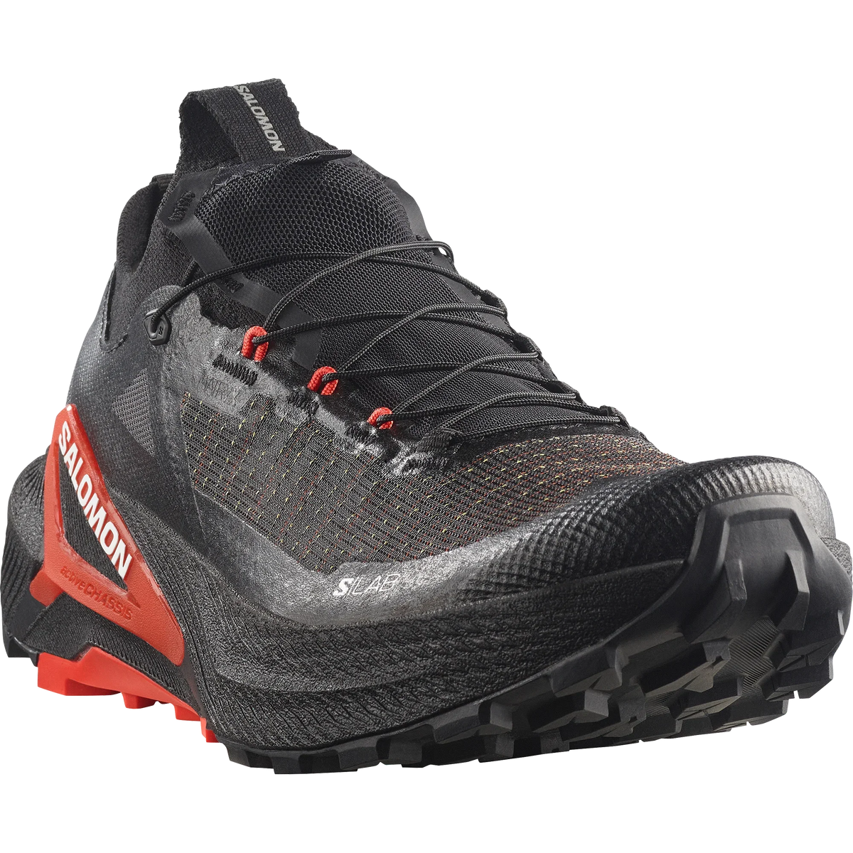 Technical Trail Running Shoes - Black Red