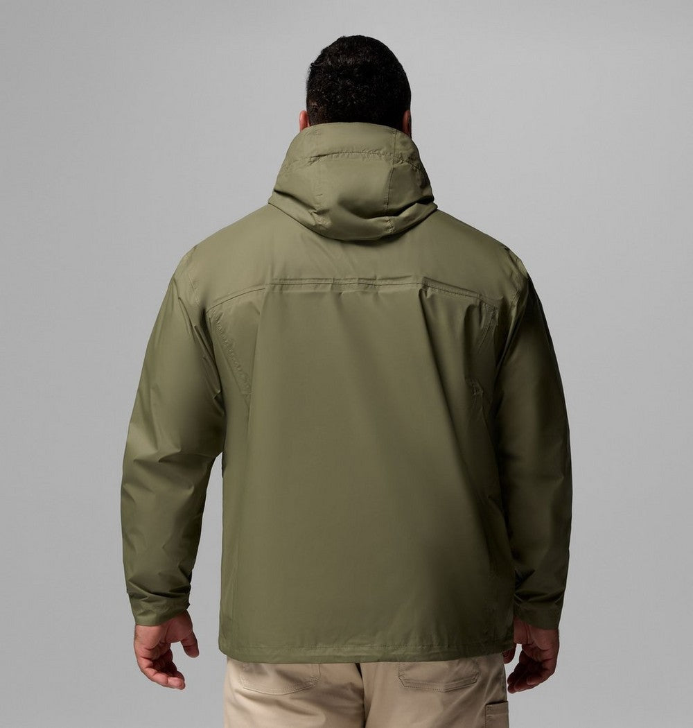 Men's Big Seam-Sealed Rain Jacket - Blue