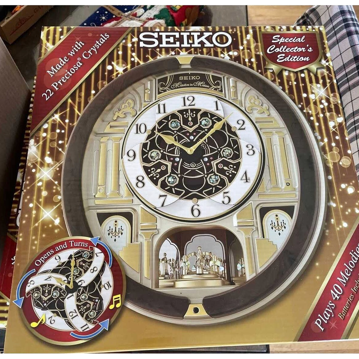 Seiko Melodies In Motion Wall Clock
