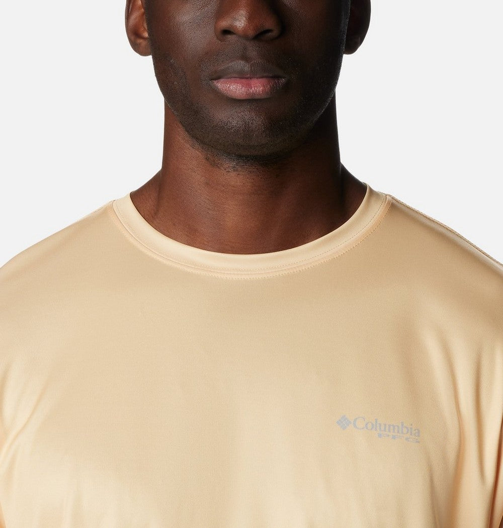 Men's Long Sleeve Fishing Shirt - Blue Navy