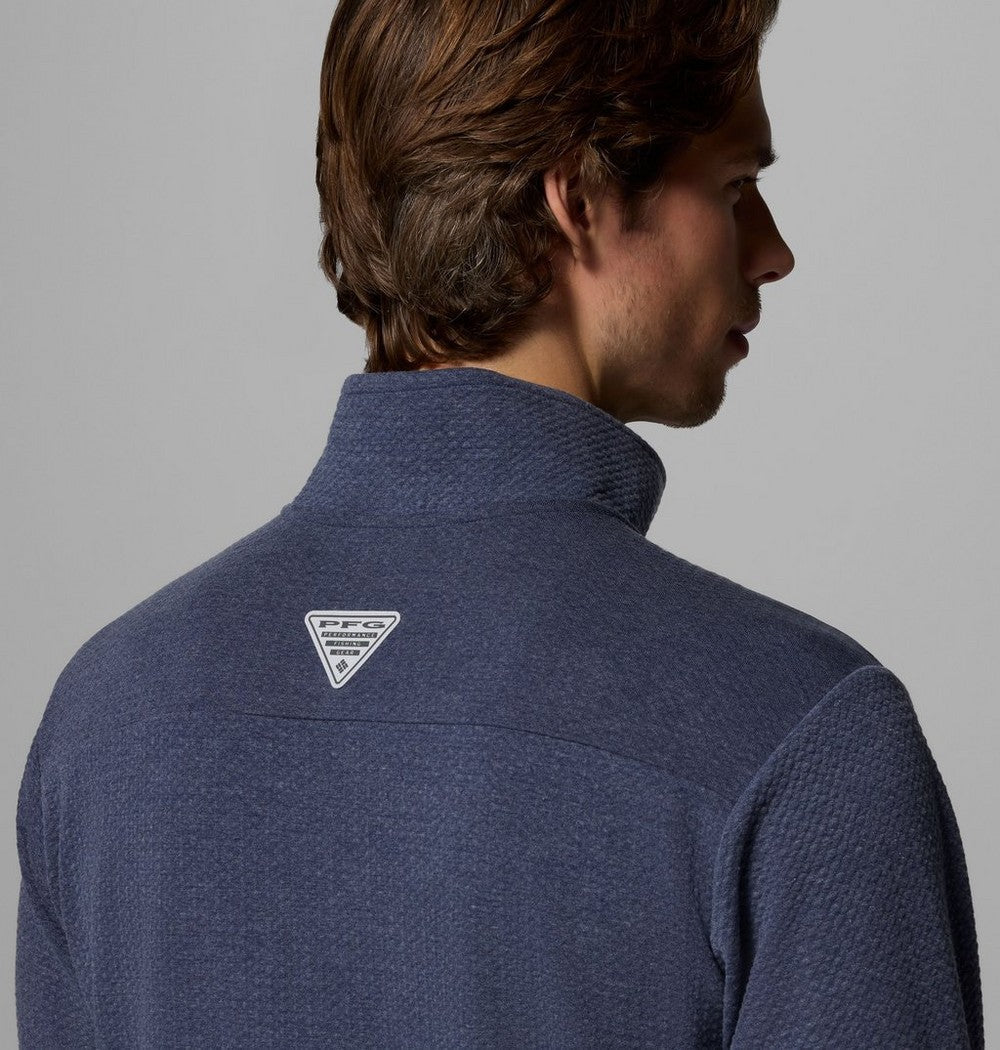 Men's Recycled Blend Fishing Pullover - Grey