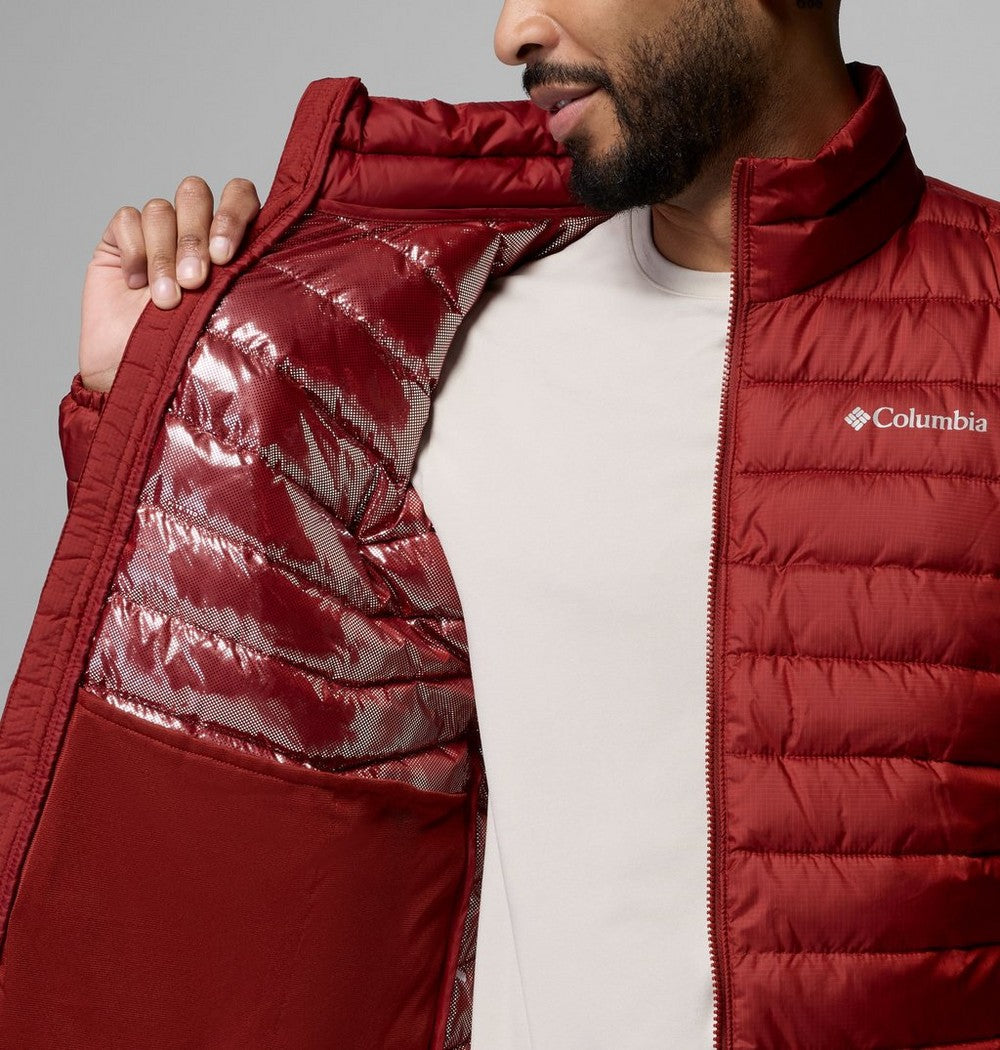Men's Insulated Puffer Jacket - Red