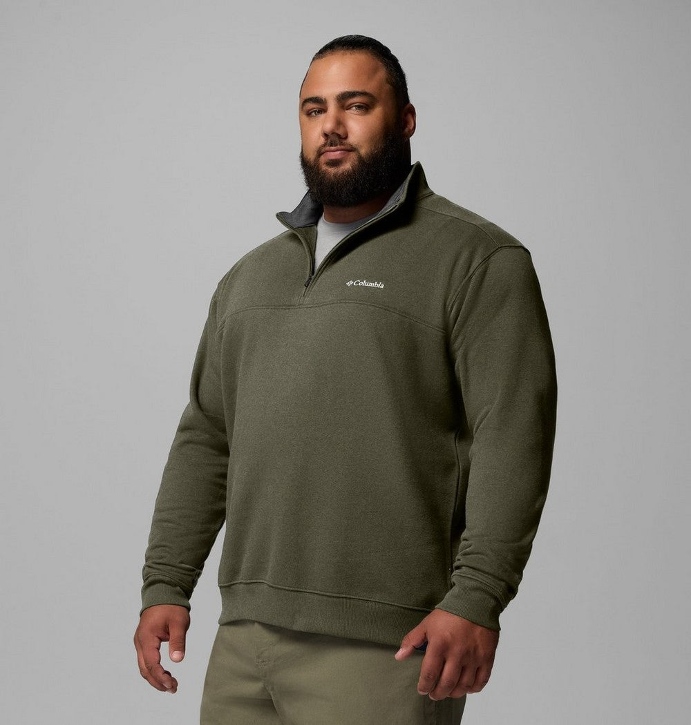 Men's Big Half-Zip Fleece Pullover - Blue