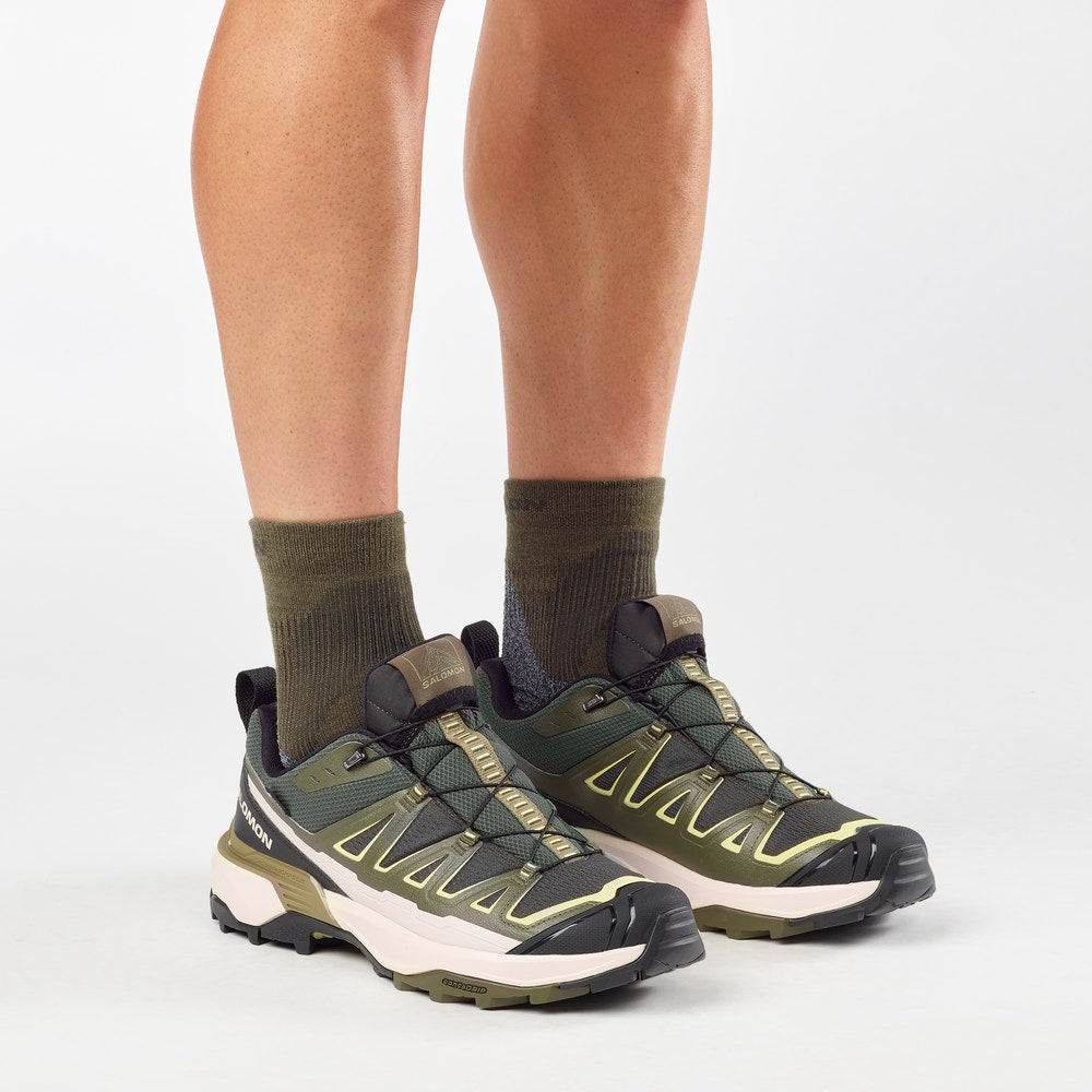 Waterproof Recycled Hiking Shoe - Olive