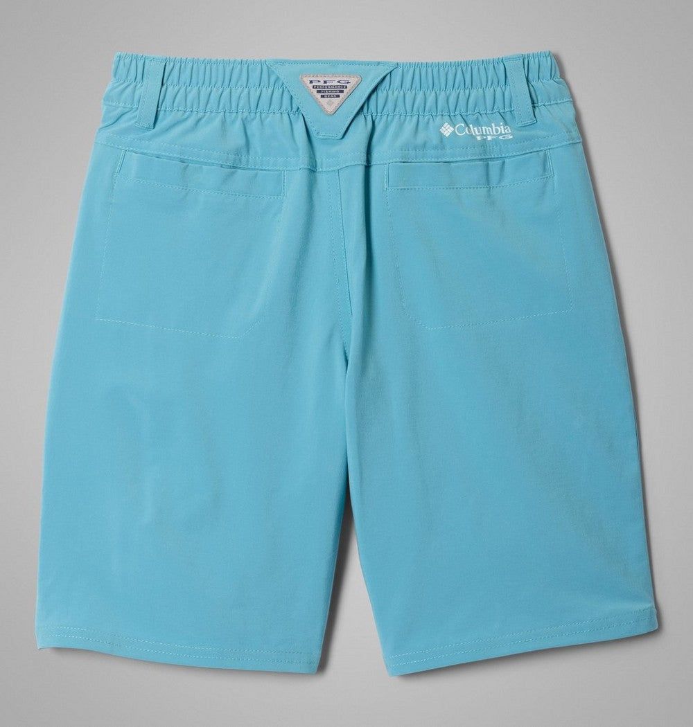 Boys' Stretch Fishing Shorts - Green