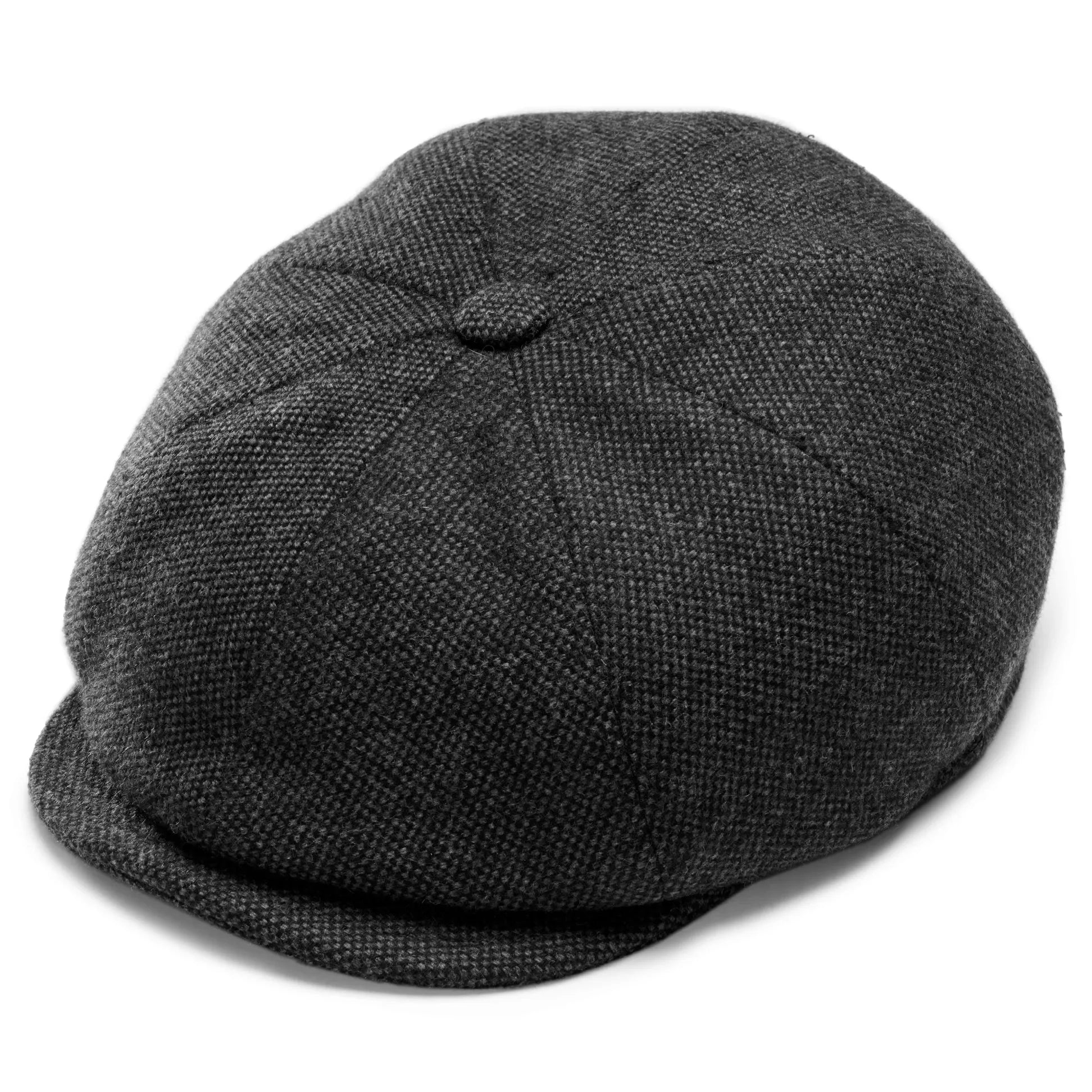 Malco Dark Grey Moda Newsboy Cap