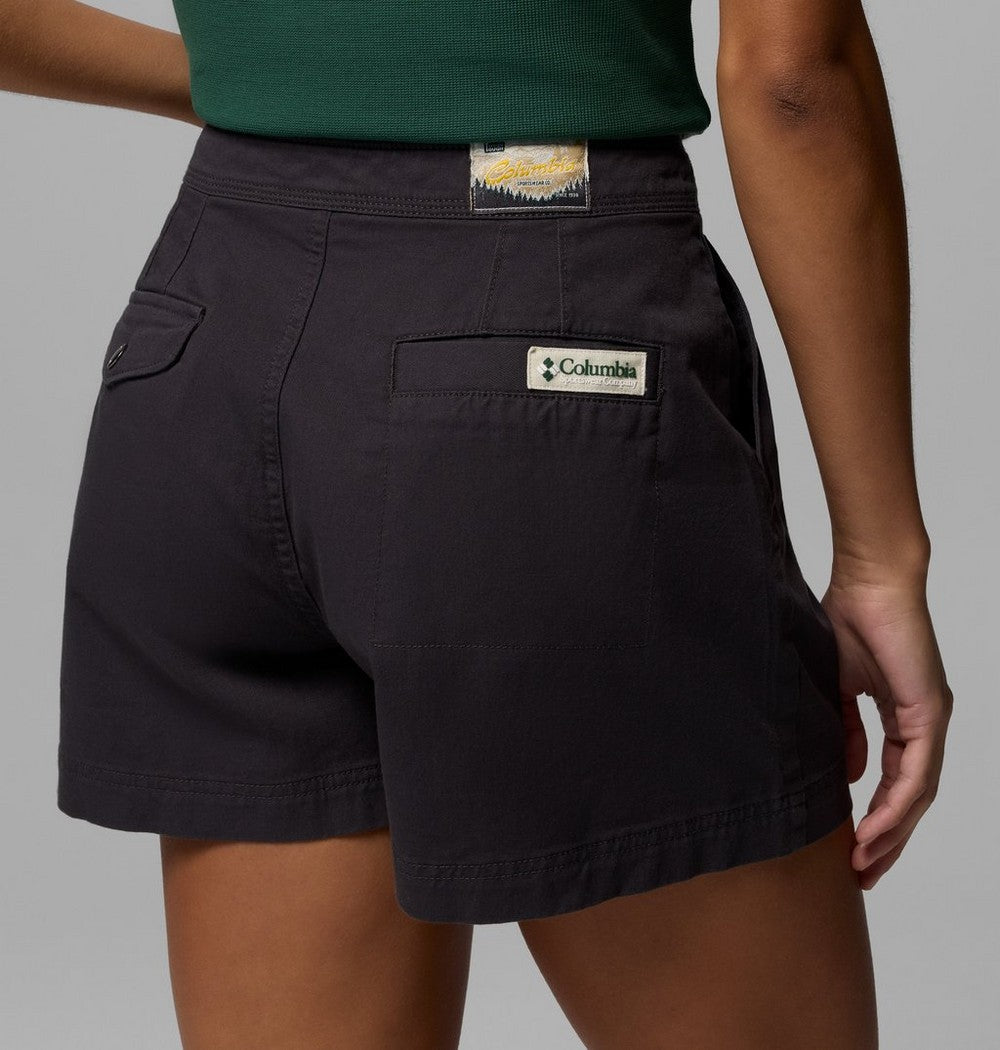Women's High-Rise Stretch Twill Shorts - Beige
